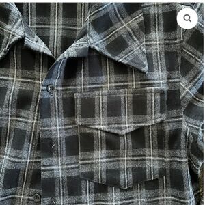 Foxblood Black and Gray Flannel Women's